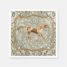 Western gouden paardenriemgesp