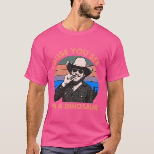 Western Grappig Grafisch T-shirt (Voorkant)