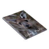 Western grijs kangoeroe Australië Notitieboek (Rechterzijde)