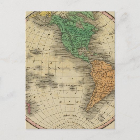 Western halfrond 16 briefkaart (Voorkant)