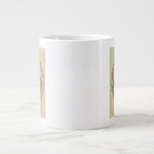 Western halfrond 16 grote koffiekop (Voorkant)