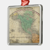 Western halfrond 16 metalen ornament (Links)
