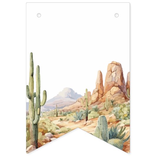 Western Happy Birthday Banner (Eerste vlag)