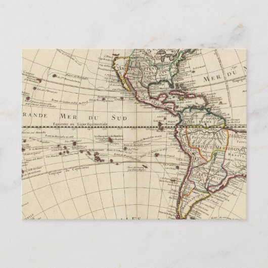 Western Hemisphere 10 Briefkaart (Voorkant)