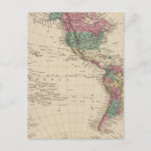 Western Hemisphere 2 Briefkaart (Voorkant)