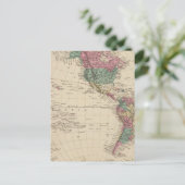 Western Hemisphere 2 Briefkaart (Staand voorkant)