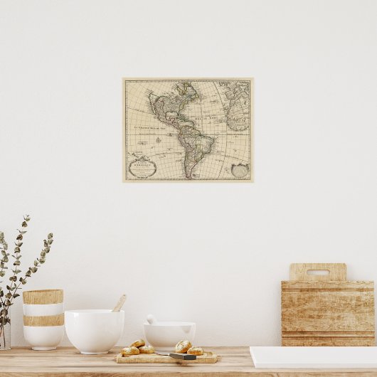 Western Hemisphere 2 Poster (Keuken)