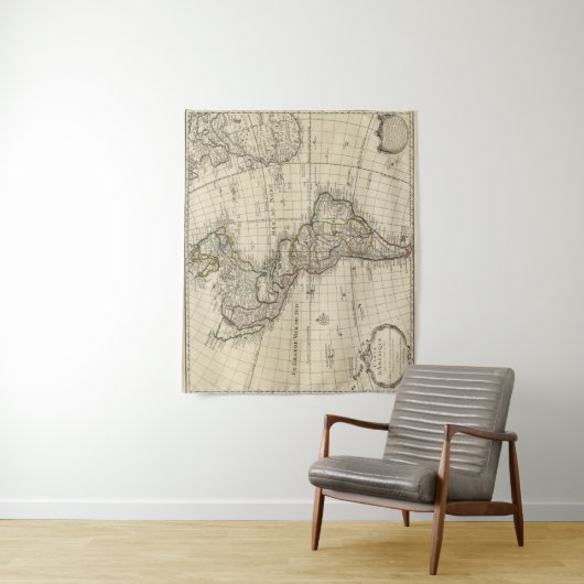 Western Hemisphere 2 Wandkleed (In situ)