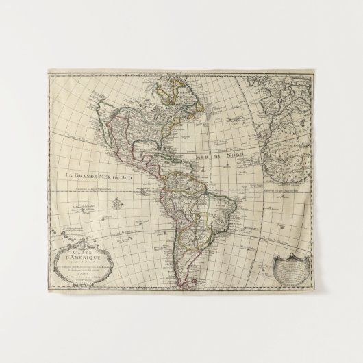 Western Hemisphere 2 Wandkleed (Voorkant (horizontaal))