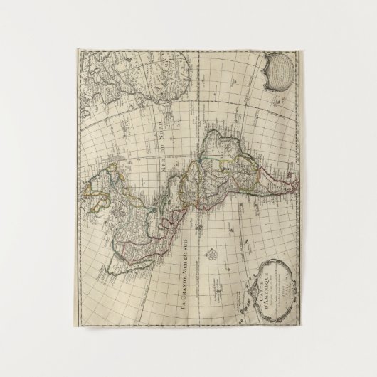 Western Hemisphere 2 Wandkleed (Voorkant)