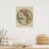 Western Hemisphere 3 Poster (Keuken)