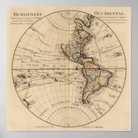 Western Hemisphere 5 Poster (Voorkant)