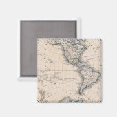 Western Hemisphere 6 Magneet (Voorkant / Achterkant)