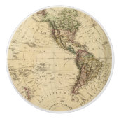 Western Hemisphere 8 Keramische Knop (Voorkant)