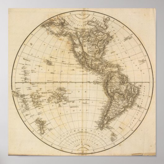 Western Hemisphere 8 Poster (Voorkant)