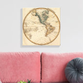 Western Hemisphere 9 Canvas Afdruk (Insitu (Woonkamer))