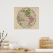 Western Hemisphere 9 Poster (Keuken)