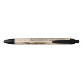 Western Hemisphere, Zuid-Amerika Zwarte Inkt Pen (Achterkant)