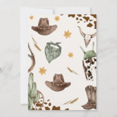 Western hoe het Westen één eerste verjaardag was Kaart (Achterkant)