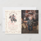 Western hoe het westen een Rodeo 1e verjaardag was Kaart (Voorkant)