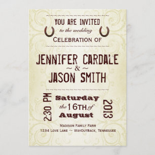 Western Hoefijzer in het land Kaart