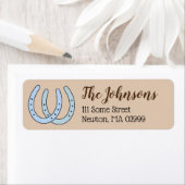 Western Hoefijzer Return Address Label (Insitu)