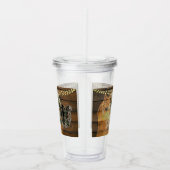 Western Hoefijzer zwoegwiel Cowboy Boots Acryl Drinkbeker (Rechts)