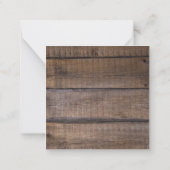 Western Hoefijzer zwoegwiel Cowboy Boots Notitiekaartje (Achterkant)