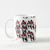 Western Home Decor Mutton Busting Cup Mok (Links)