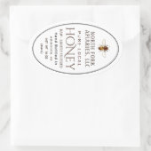 Western Honeybee Queenline Jar Label (Tas)