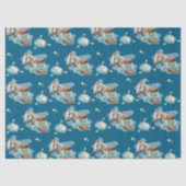 Western Horse Birthday Tissue Paper – Navy Tissuepapier (Voorkant)