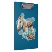 Western Horse Clipboard- Navy Klembord (Rechts)