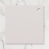 Western Horse Elegant Country Rustiek Vrijgezellen Bedankjes Labels (Achterkant)