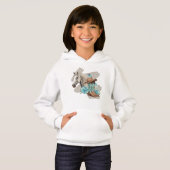 Western Horse Girls Sweatshirt (Voorkant volledig)