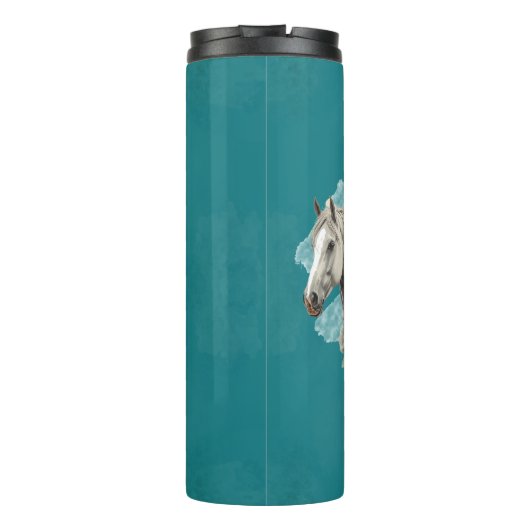 Western Horse Thermosbeker (Achterkant)