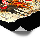 Western Horse Valentine Funny Western Valentines D Poster (Hoek)