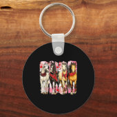 Western Horse Valentine Funny Western Valentines D Sleutelhanger (Voorkant)