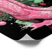 Western , Howdy Christmas And Tree, Nk Cowboy Boot Poster (Hoek)