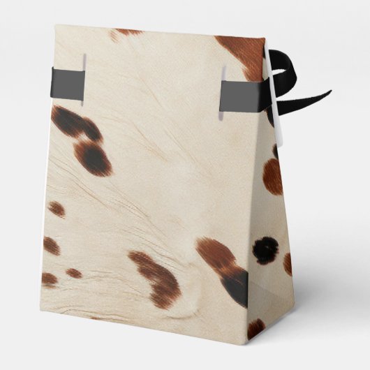 Western huwelijk bedankdoosjes (Achterkant)