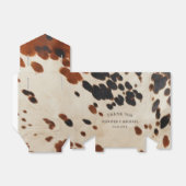 Western huwelijk bedankdoosjes (Uitgevouwen)