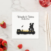 Western huwelijk op maat servet (Insitu)