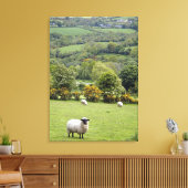 Western Ierland, Dingle Peninsula, breed Canvas Afdruk (Insitu (Woonkamer))