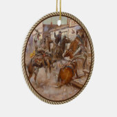  Western in zonder dat u het weet Keramisch Ornament (Rechts)