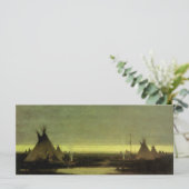  Western, Indiaas kamp in Dawn door Tavernier (Staand voorkant)