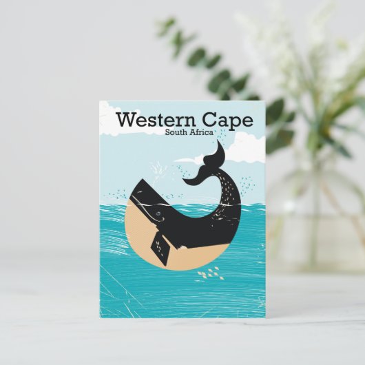 Western Kaapje Zuid-Afrika Briefkaart (Staand voorkant)