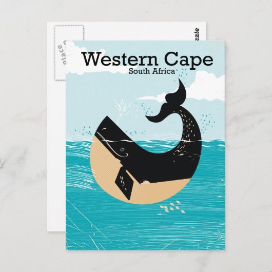 Western Kaapje Zuid-Afrika Briefkaart (Voorkant / Achterkant)