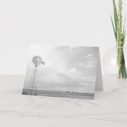 Western Kansas Windmills Series Kaart (Voorkant)