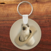 western_kat_ornament sleutelhanger (Voorkant)