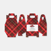 Western Kerst Pet Party Bedankdoosjes (Uitgevouwen)