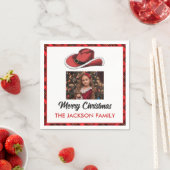 Western Kerst Pet Party Servet (Insitu)